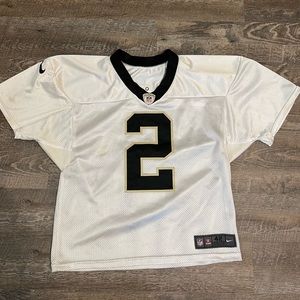 Nike Black and Gold Football Jersey